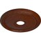 Ekena Millwork Diane Medallion (Canopies up to 5 3/8"), 18"OD x 3 5/8"ID x 1 1/8"P, Burnished Mahogany Crackle CM18DIBMC - alternate 2